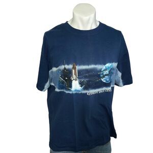 Kennedy Space Center Shuttle Launch 90s Vintage XL T Shirt NWT  "LOOK"